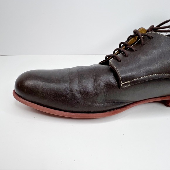 COLE HAAN Mens Brown Leather Dress Shoes Oxford Casual Lace Up 13M - Picture 7 of 13